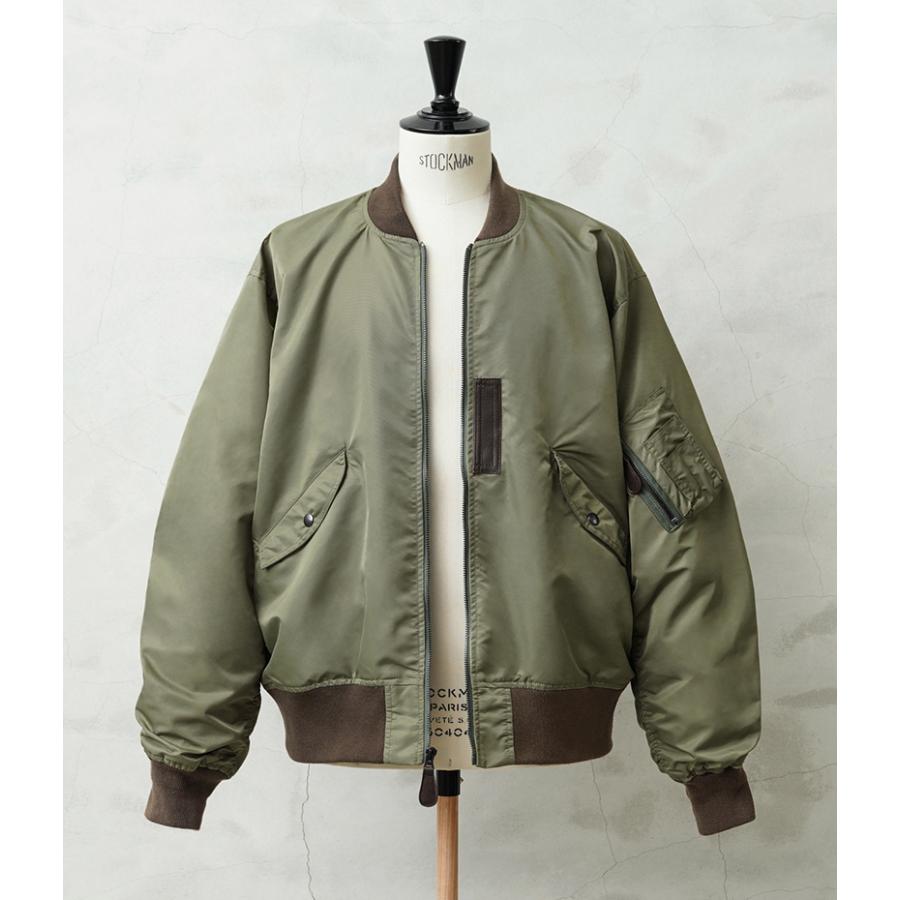 WAIPER.inc 米軍 L-2 フライトジャケット MIL-J-5391モデル OD
