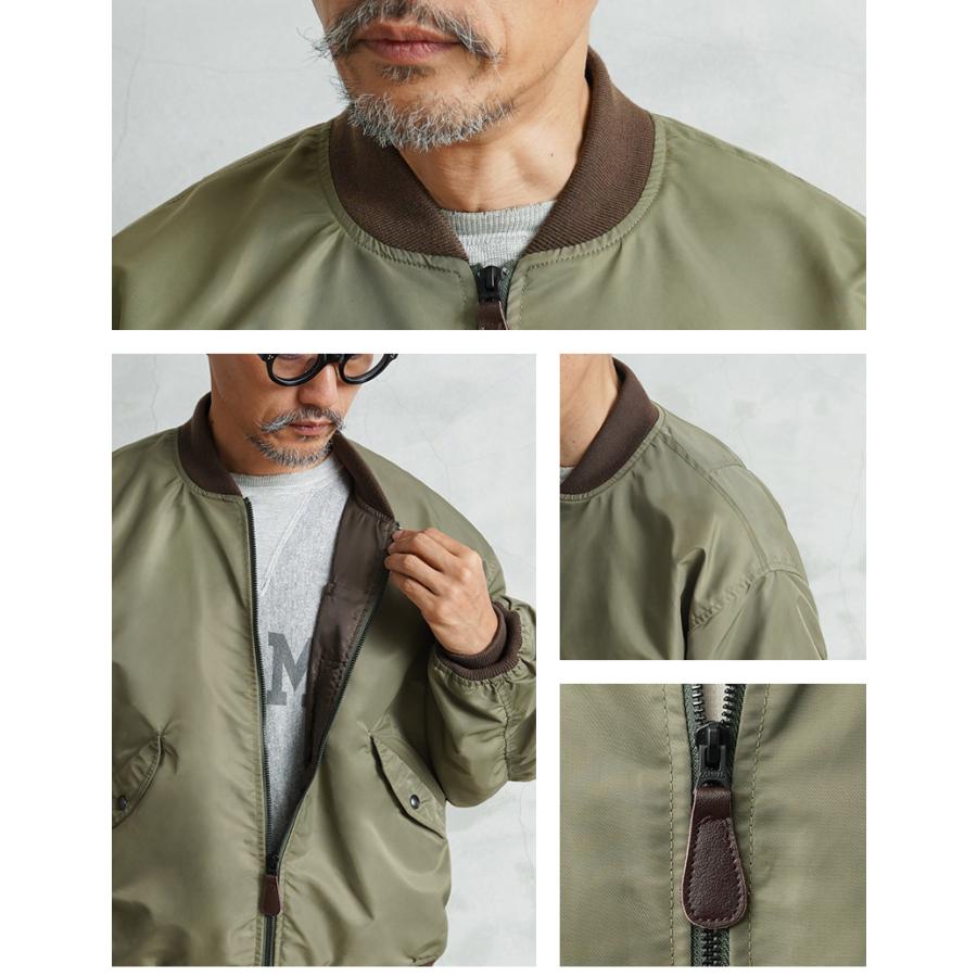 WAIPER.inc 米軍 L-2 フライトジャケット MIL-J-5391モデル OD