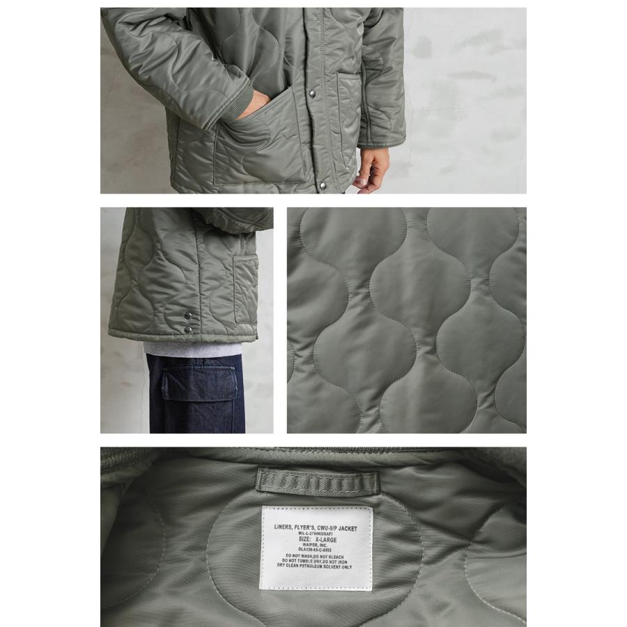 WAIPER.inc 米軍 U.S.A.F. CWU-9/P キルティングライナー WAIPER.inc 米軍 U.S.A.F. CWU-9/P キルティングライナー