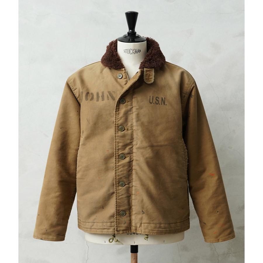 WAIPER.inc 忠実復刻 米軍 U.S.NAVY N-1 デッキジャケット 後期型