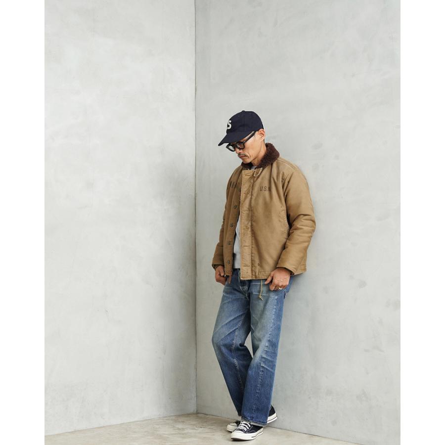 WAIPER.inc 忠実復刻 米軍 U.S.NAVY N-1 デッキジャケット 後期型