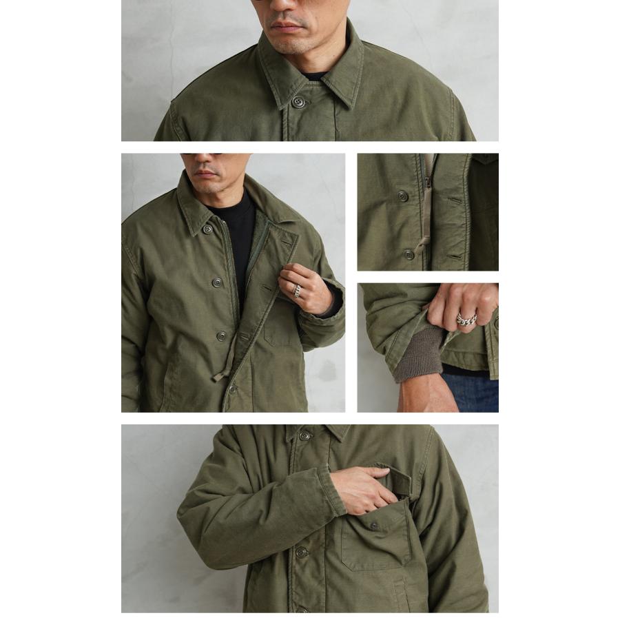 WAIPER.inc ワイパーインク 米軍 初期型 U.S.NAVY A-2 デッキ WAIPER.inc ワイパーインク 米軍 初期型 U.S.NAVY A-2 デッキ