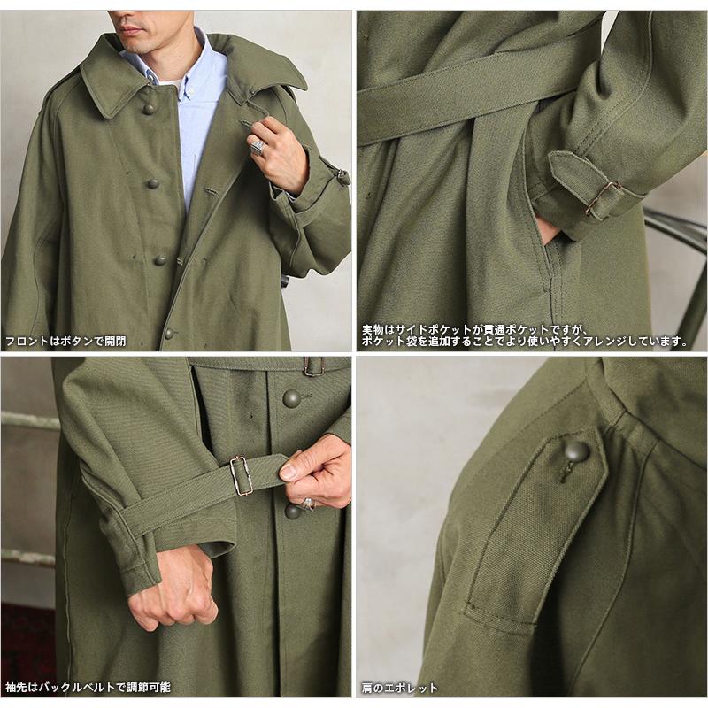 WAIPER.inc フランス軍 MOTORCYCLE COAT モーターサイクルコート