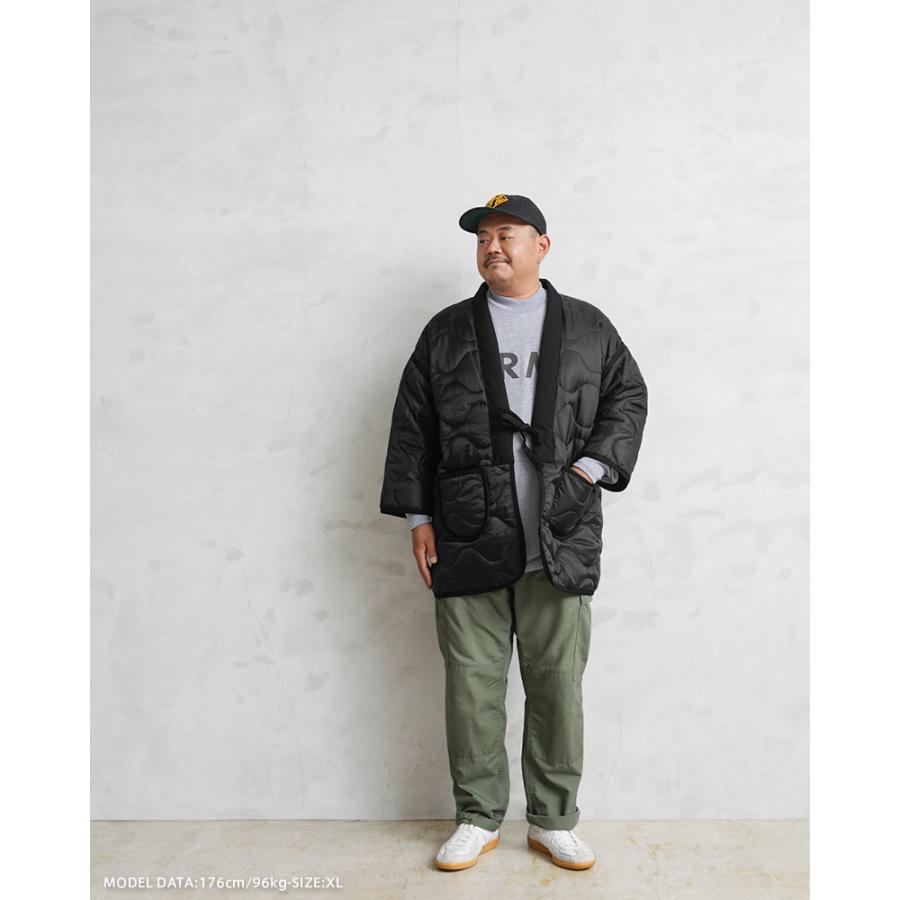 O*E様 WAIPER.inc　米軍M-65 ライナー半纏　ミリタリー（グリーン WAIPER.inc 米軍 M-65 ライナー 半纏（はんてん） メンズ