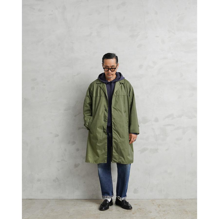 MILITARY 実物 USED フランス軍 レインコート OD ミリタリー MILITARY 実物 USED フランス軍 レインコート OD ミリタリー