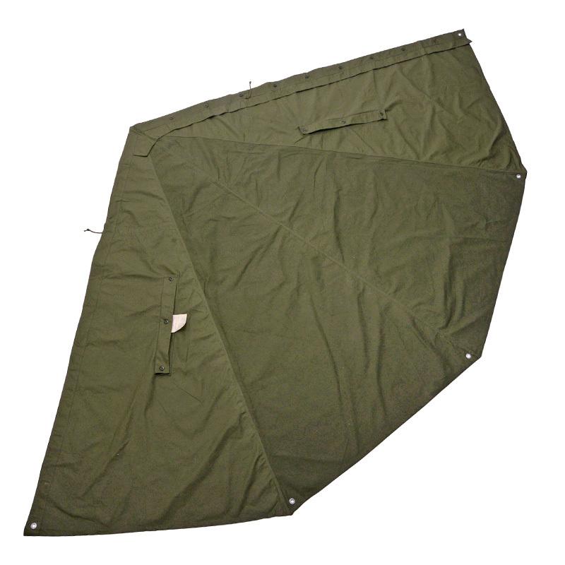 MILITARY 実物 USED ポーランド軍 テントシート / テントシェル MILITARY 実物 USED ポーランド軍 テントシート / テントシェル