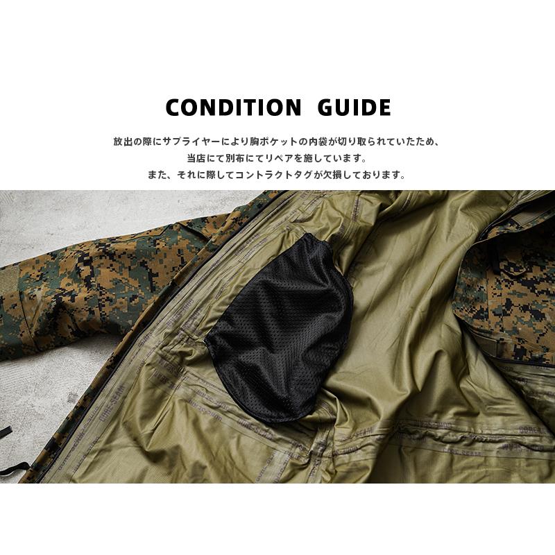 実物 新品 デッドストック 米海兵隊（U.S.M.C.）ECWCS GORE-TEX パーカー WOODLAND MARPAT ゴアテックス ミリタリージャケット 古着【クーポン対象外】【I】の画像