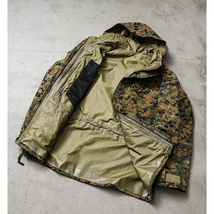 実物 新品 デッドストック 米海兵隊（U.S.M.C.）ECWCS GORE-TEX パーカー WOODLAND MARPAT ゴアテックス ミリタリージャケット 古着【クーポン対象外】【I】の画像
