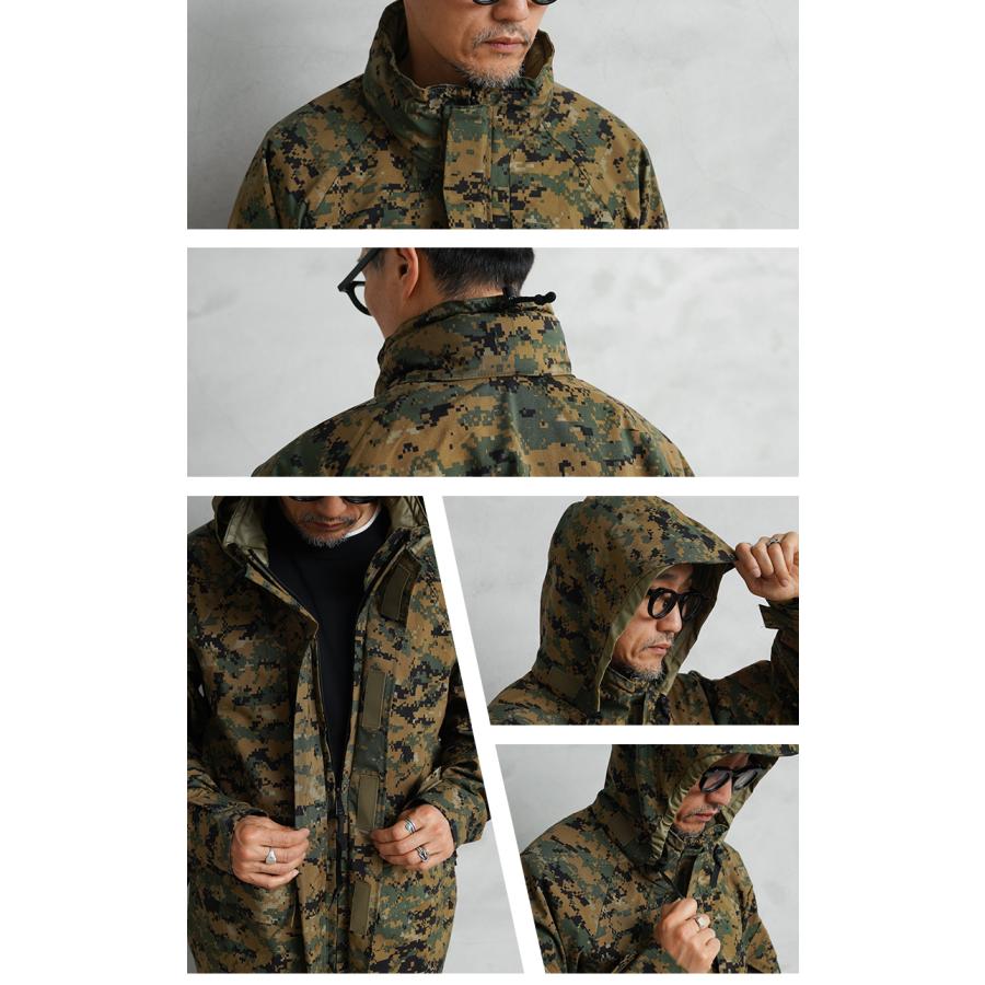 実物 新品 デッドストック 米海兵隊（U.S.M.C.）ECWCS GORE-TEX パーカー WOODLAND MARPAT ゴアテックス ミリタリージャケット 古着【クーポン対象外】【I】の画像