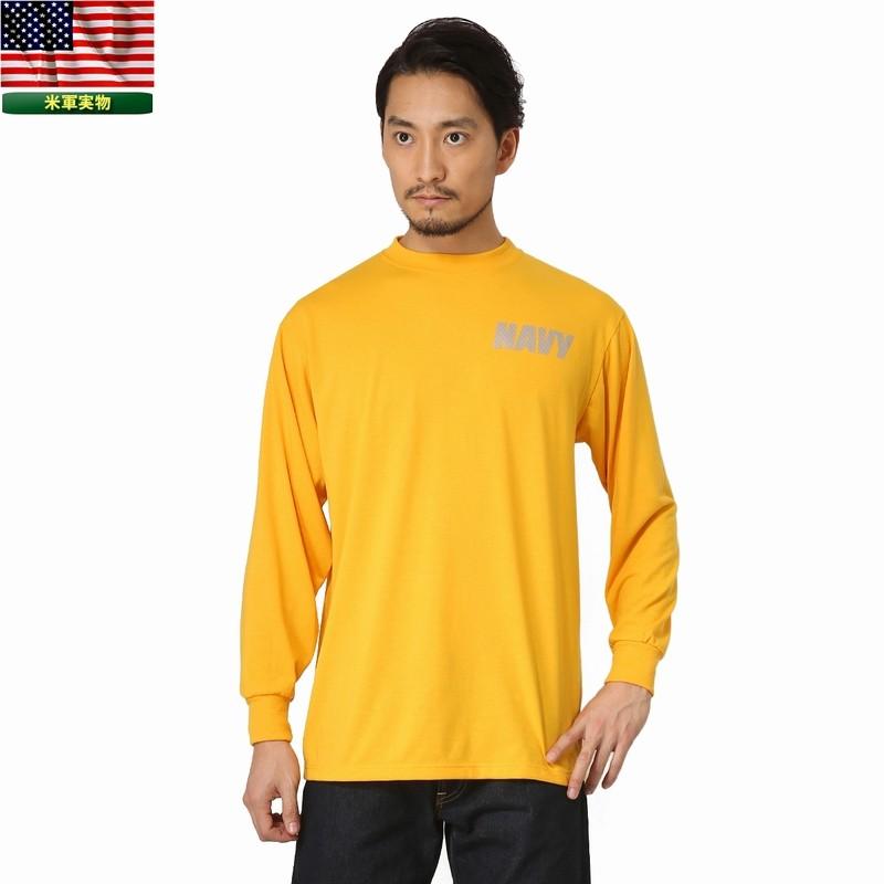 実物 新品 米軍U.S.NAVY 最新トレーニング用 ロングＴシャツ デッド