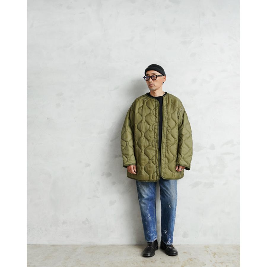 実物 新品 デッドストック 米軍 M-65 モッズコート用ライナー リップス