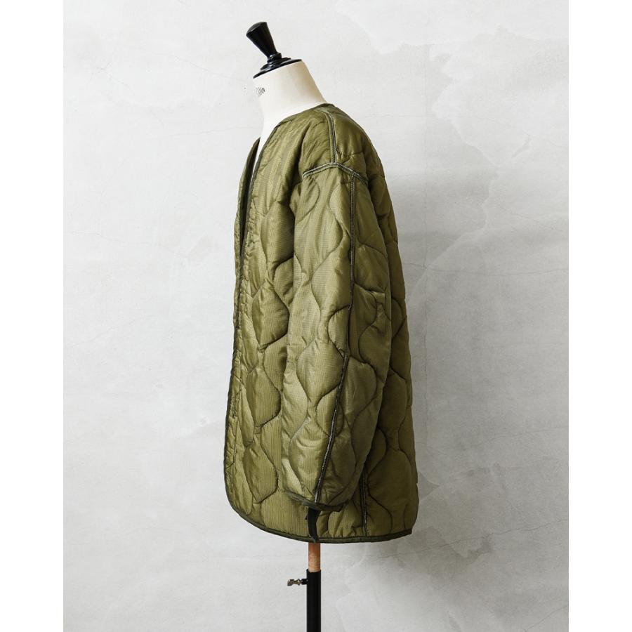 実物 新品 デッドストック 米軍 M-65 モッズコート用ライナー リップス