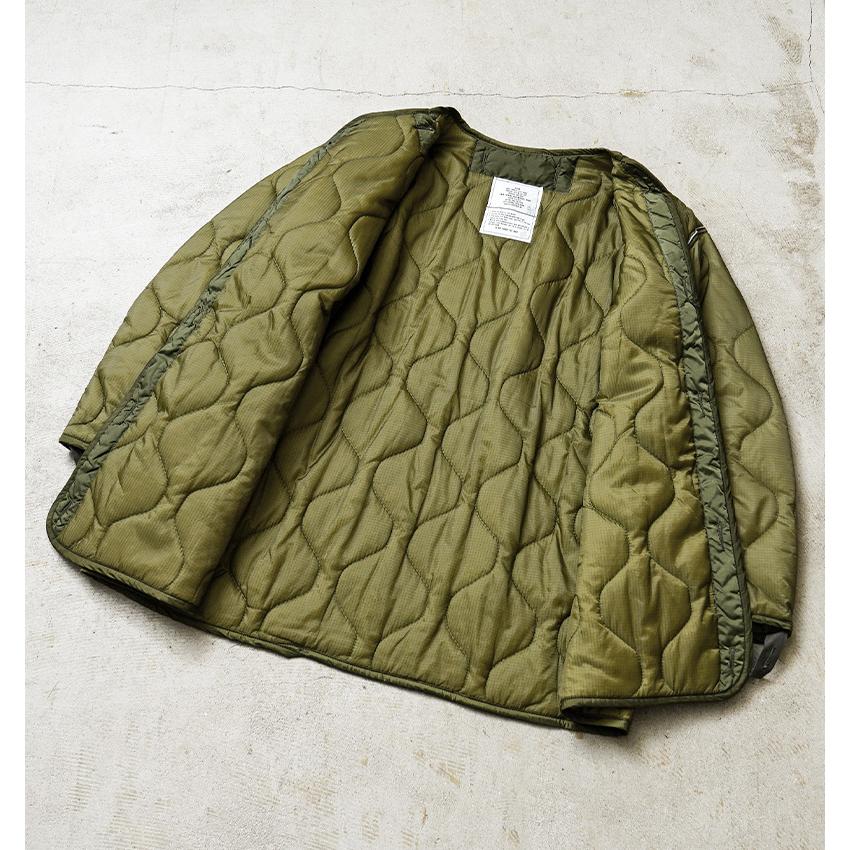 実物 新品 デッドストック 米軍 M-65 モッズコート用ライナー リップス