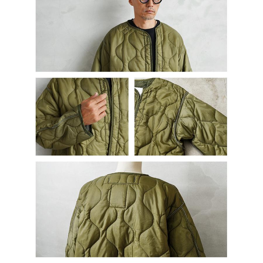 実物 新品 デッドストック 米軍 M-65 モッズコート用ライナー リップス