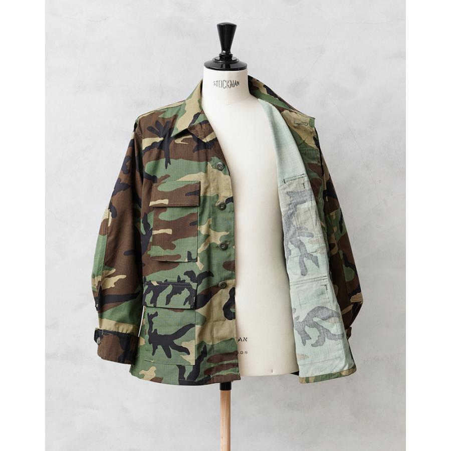 MILITARY 実物 新品 デッドストック 米軍 BDU WOODLAND CAMO