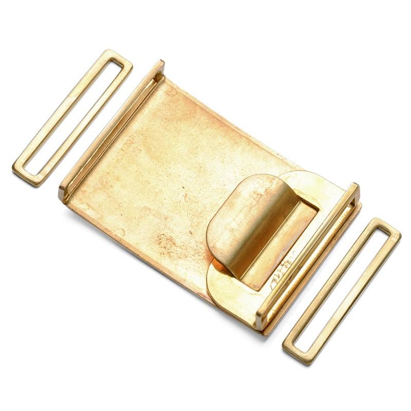 MILITARY（ミリタリー） 実物 新品 米軍 BUCKLE, BRASS ブラスバックル