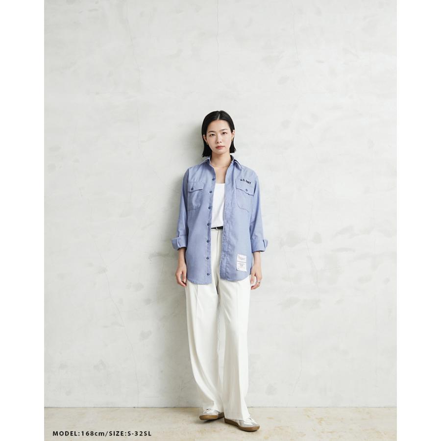 MILITARY 実物 新品 デッドストック 米軍 U.S.NAVY シャンブレー MILITARY 実物 新品 デッドストック 米軍 U.S.NAVY シャンブレー