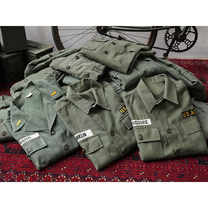 MILITARY 実物 USED 米軍 OG-107 コットンサテン ユーティリティ MILITARY 実物 USED 米軍 OG-107 コットンサテン ユーティリティ