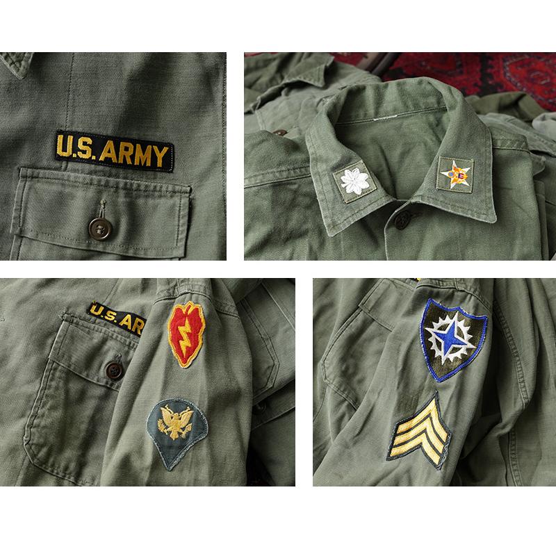 MILITARY 実物 USED 米軍 OG-107 コットンサテン ユーティリティ MILITARY 実物 USED 米軍 OG-107 コットンサテン ユーティリティ