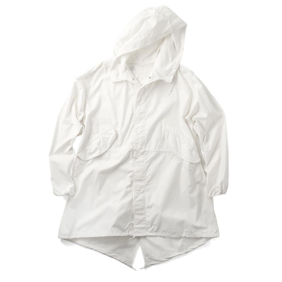 PJ MARK スノーカモ フィッシュテールコート MILITARY 実物 米軍 スノーカモ モッズコート USED コットン100