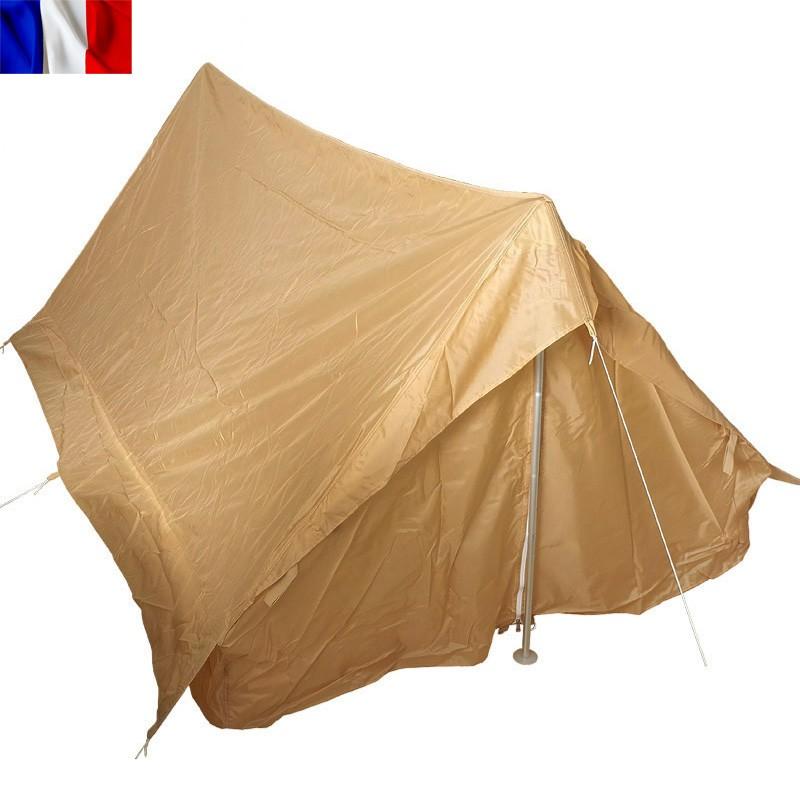 MILITARY 実物 新品 フランス軍 F1 テントセット 2人用 ベージュ MILITARY 実物 新品 フランス軍 F1 テントセット 2人用 ベージュ