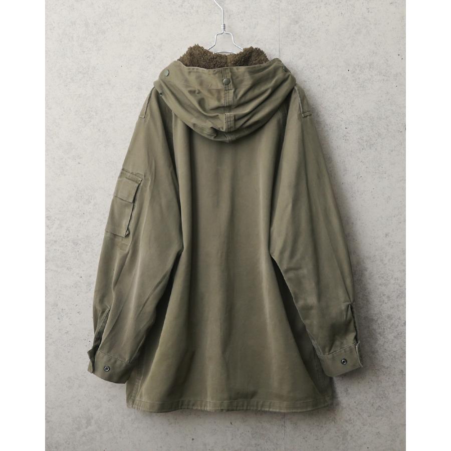 MILITARY 実物 USED フランス軍 F-2パーカー ライナー付き MILITARY 実物 USED フランス軍 F-2パーカー ライナー付き
