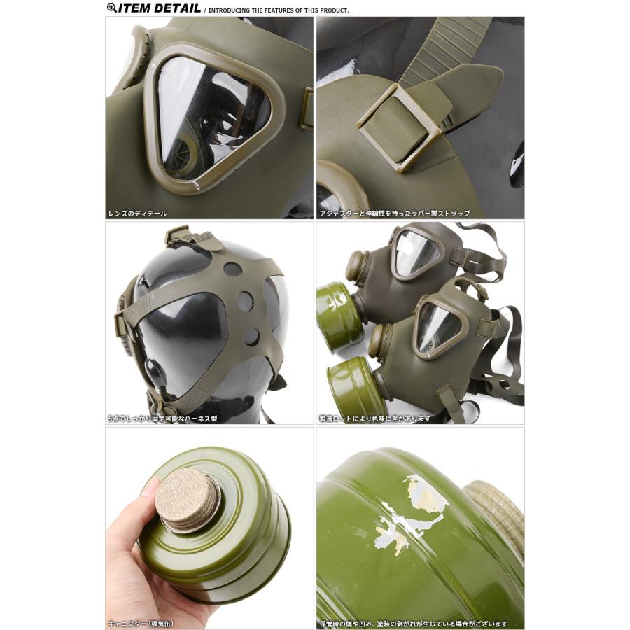 MILITARY（ミリタリー） 実物 新品 ドイツ軍 BW M65ガスマスク 雑貨