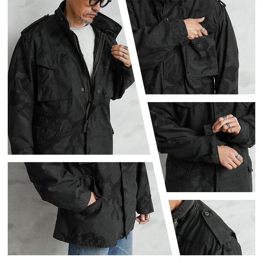 M-65 ジャケット　軍物　　本物 MILITARY 実物 USED 米軍 M-65 フィールドジャケット WOODLAND