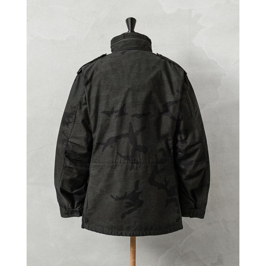 MILITARY 実物 USED 米軍 M-65 フィールドジャケット WOODLAND