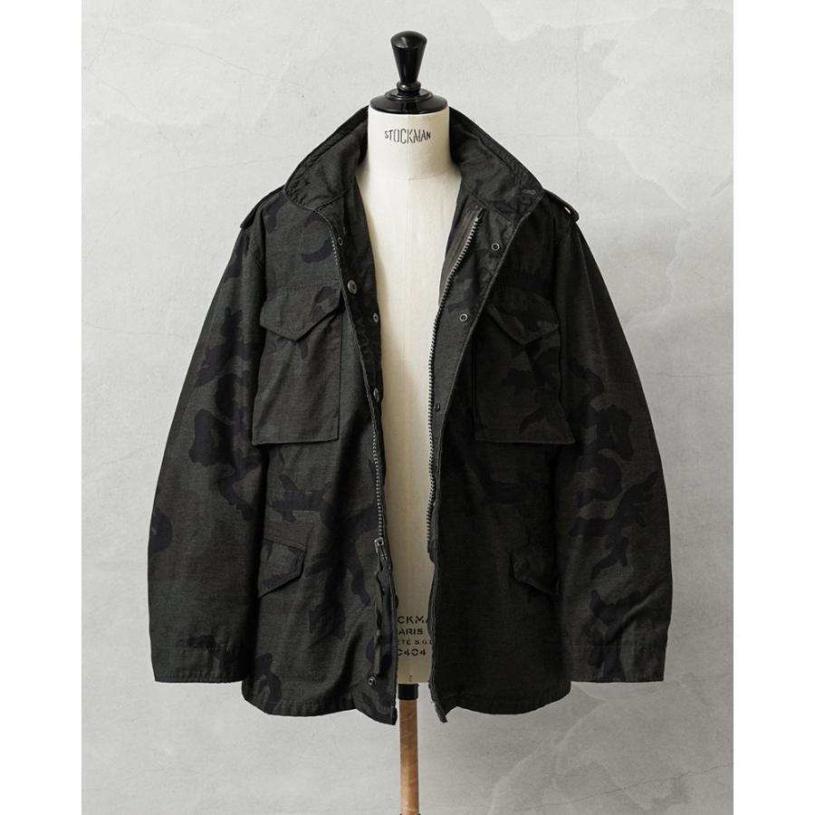 M-65 ジャケット　軍物　　本物 MILITARY 実物 USED 米軍 M-65 フィールドジャケット WOODLAND