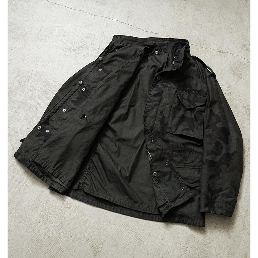 MILITARY 実物 USED 米軍 M-65 フィールドジャケット WOODLAND