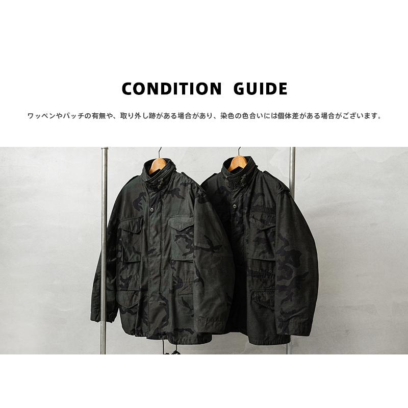 MILITARY 実物 USED 米軍 M-65 フィールドジャケット WOODLAND