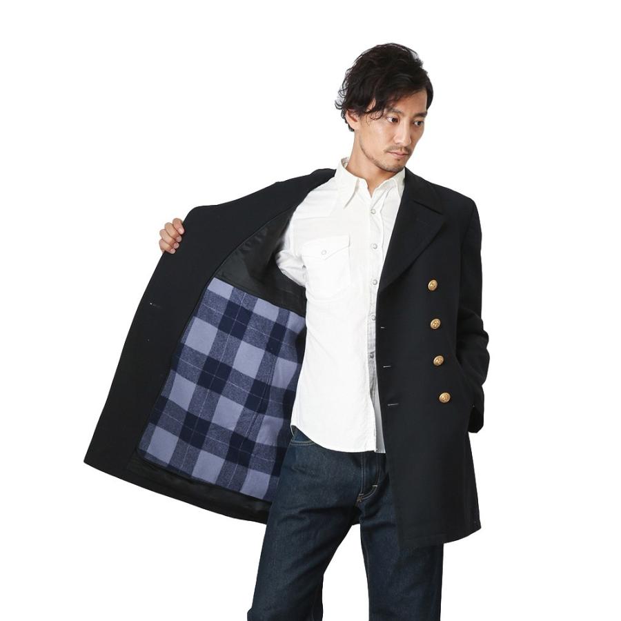 MILITARY 実物 ドイツ軍 NAVY オーバーコート USED メンズ MILITARY 実物 ドイツ軍 NAVY オーバーコート USED メンズ