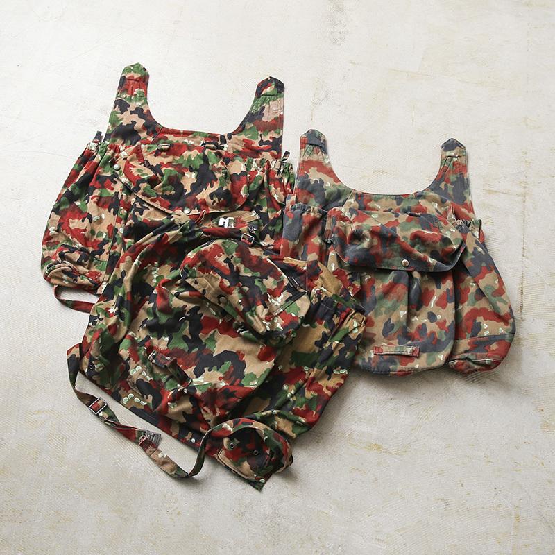 MILITARY 実物 USED スイス軍 M-60 マウンテンジャケット用