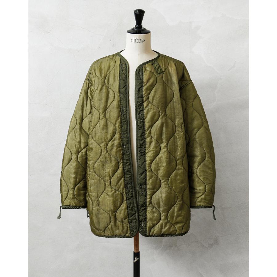実物 USED 米軍 M-65 モッズコート用ライナー リップストップ