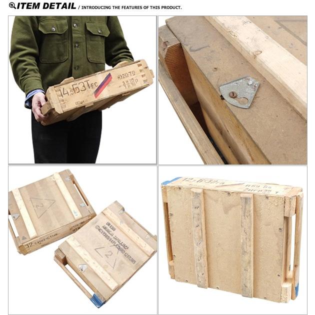 MILITARY（ミリタリー） 実物 ロシア軍（ソビエト）AMMO BOX アンモ