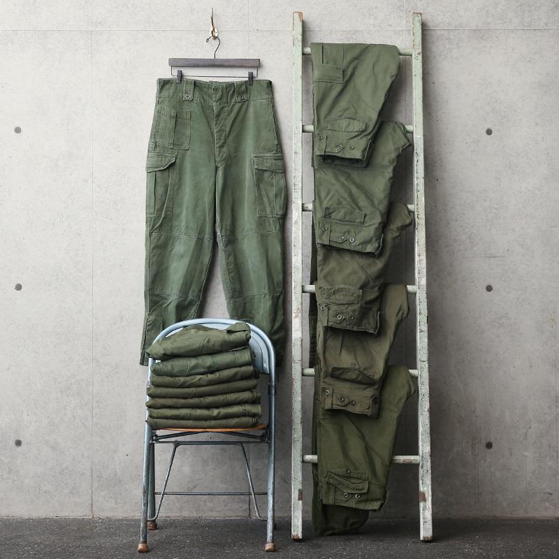 MILITARY 実物 USED ベルギー軍 M-64フィールドパンツ SEYNTEX社