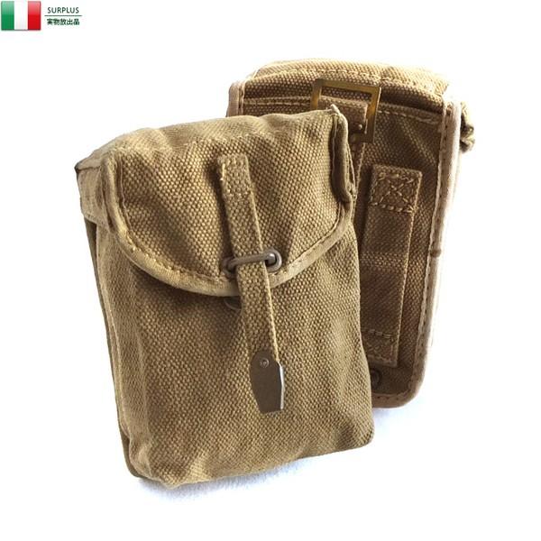 MILITARY（ミリタリー） 実物 イタリア軍 コットンキャンバス ベルト