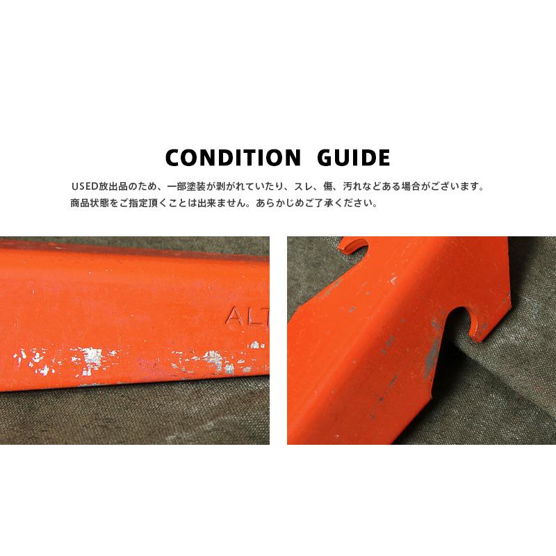 MILITARY（ミリタリー） 実物 USED 米軍 テントペグ オレンジ NARROW 5