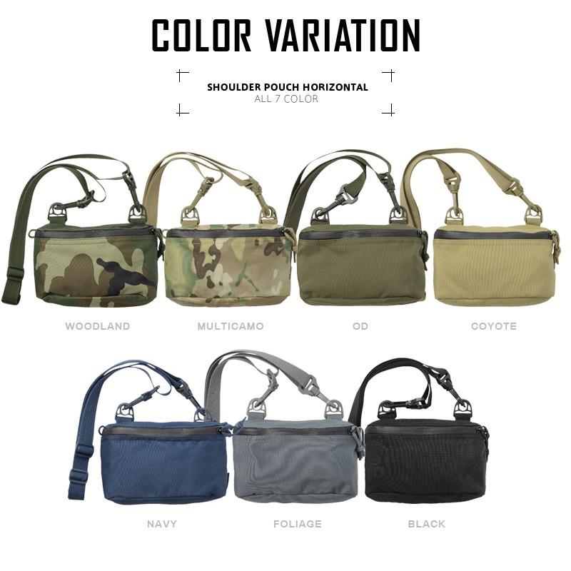 MILITARY 新品 ショルダーポーチ HORIZONTAL メンズ レディース MILITARY 新品 ショルダーポーチ HORIZONTAL メンズ レディース
