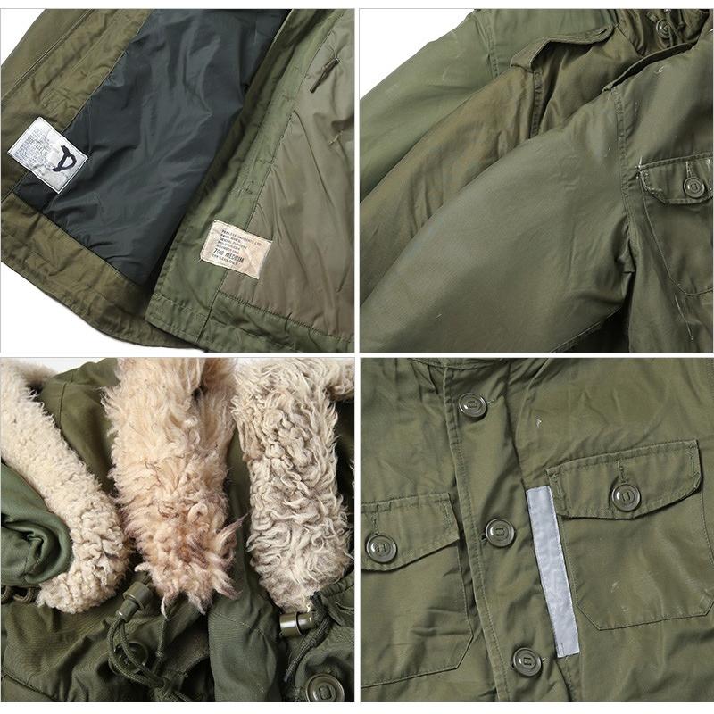 MILITARY（ミリタリー） 実物 USED カナダ軍 N-3Bパーカー