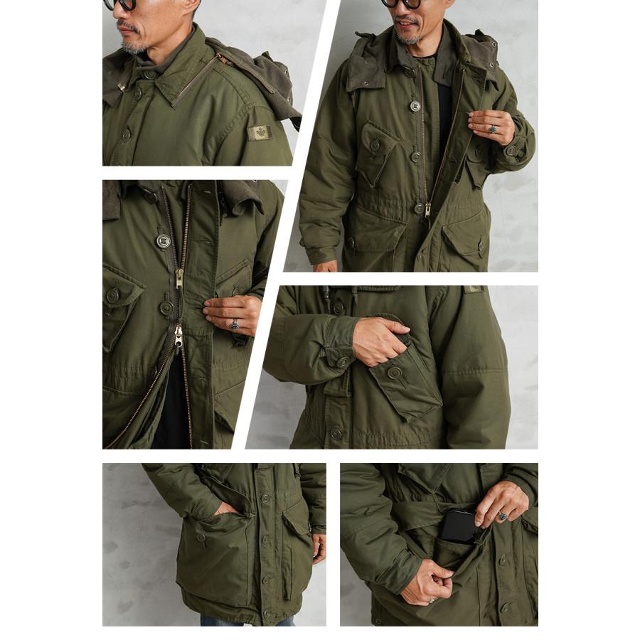 MILITARY 希少 実物 USED カナダ軍 ECW コンバット パーカー MILITARY 希少 実物 USED カナダ軍 ECW コンバット パーカー