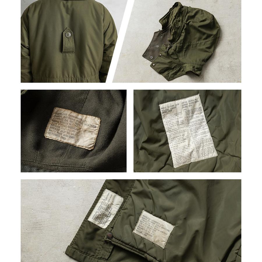 MILITARY 希少 実物 USED カナダ軍 ECW コンバット パーカー MILITARY 希少 実物 USED カナダ軍 ECW コンバット パーカー