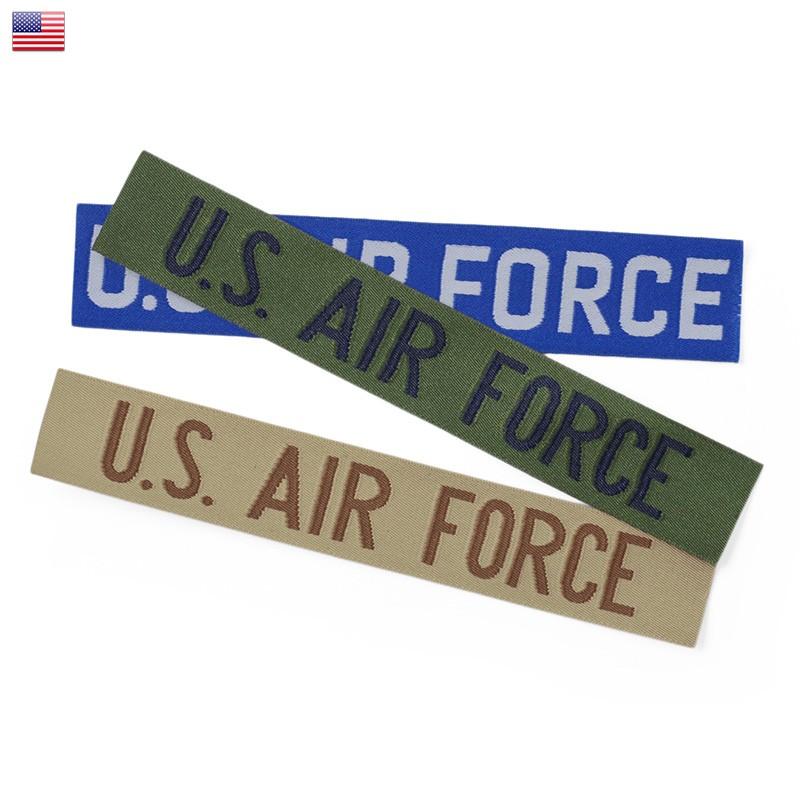 新品 米軍 U.S.AIR 6周年記念イベントが FORCE ネーム タブ パッチ 小物 雑貨 偉大な ミリタリー T グッズ エアーフォース