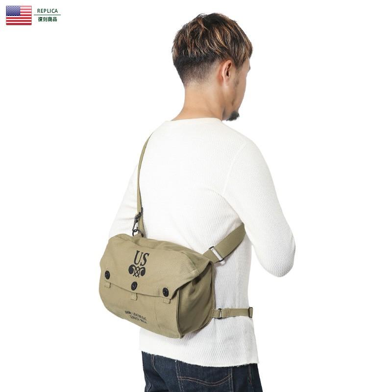 新品 米軍 WWII EQUIPMENT M6 コットンライトウェイトガスマスクバッグ 