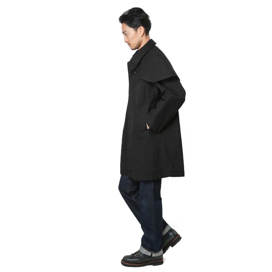 MILITARY 実物 新品 フランス空軍 フロックコート BLACK染め
