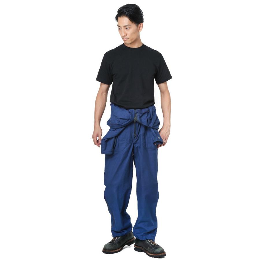 MILITARY 実物 新品 スウェーデン軍 ジッパーフロント ワーク