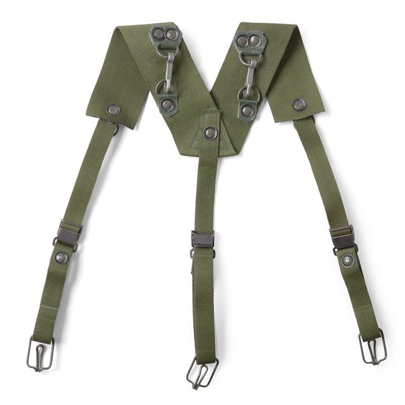 米軍実物　ビンテージ　サスペンダー　ミリタリービンテージ　サイズ表記なし MILITARY（ミリタリー） 実物 新品 デッドストック チェコ軍 Y型