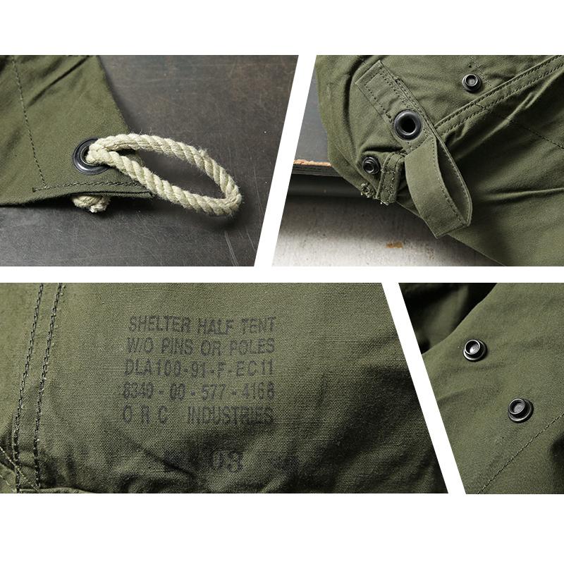 MILITARY 実物 USED 米軍 テントシェルター ハーフ MILITARY 実物 USED 米軍 テントシェルター ハーフ