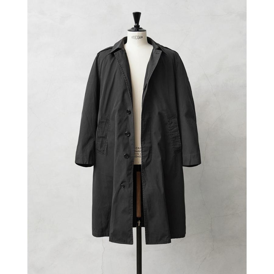 MILITARY 実物 USED 米軍 U.S. NAVY ブラックステンカラーコート MILITARY 実物 USED 米軍 U.S. NAVY ブラックステンカラーコート
